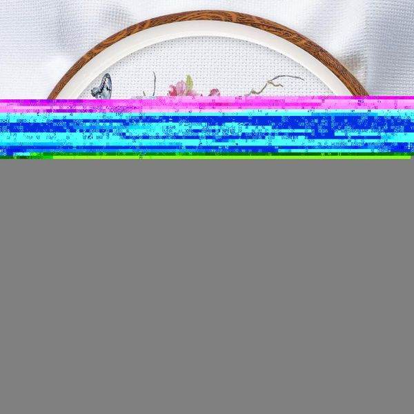 

other arts and crafts 2pcs embroidery hoops cloth handicraft tools diy rings