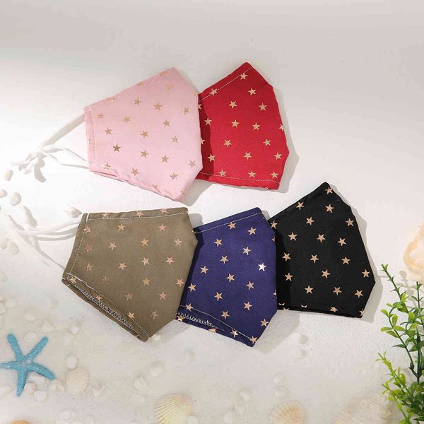 

stamping 3-layer cotton washable fashion decorative anti haze, dust and sunscreen mask