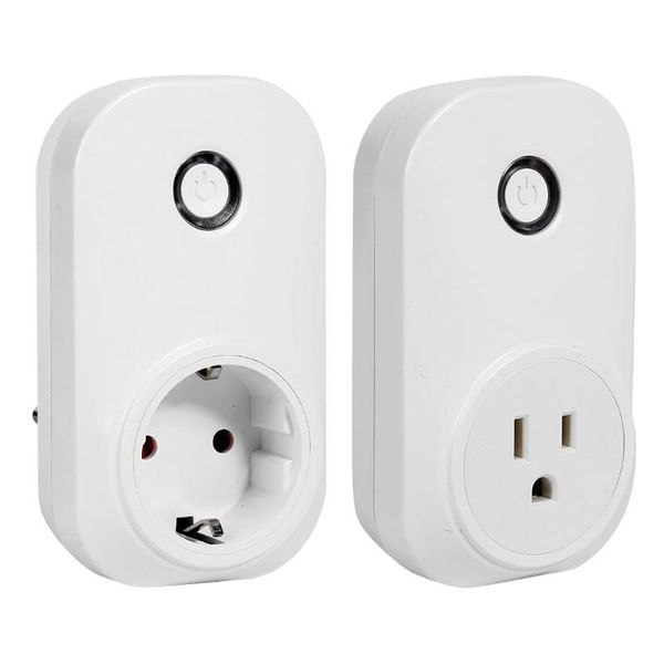 

smart power plugs graffiti wifi socket plug adapter app voice control for amazon alexa communication module