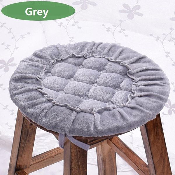 

round seat cushion farley velvet warm pat bar chair cushion thick pat home decorative solid color sofa buttock seat q