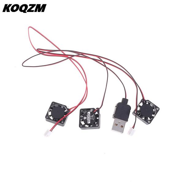 

1pcs 2021 new notebook silent cooling fan 5v/12v 2cm 20mm fan cooling 10000rpm ultrathin mini lap2 wires