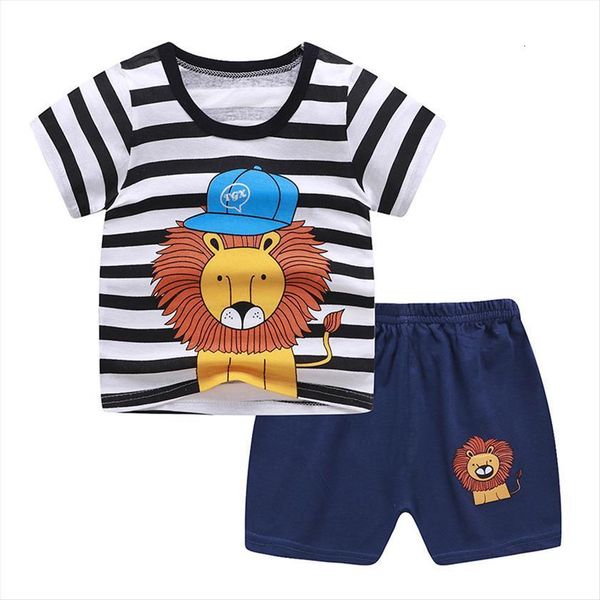 

casual baby kids sport clothing cartoon clothes sets boys girls costumes 100% cotton 6m 4 years old set, White