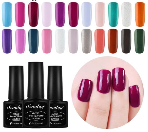 

nail gel polish set for manicure uv vernis semi permanent coat varnishes art lamp lacquers primer, Red;pink