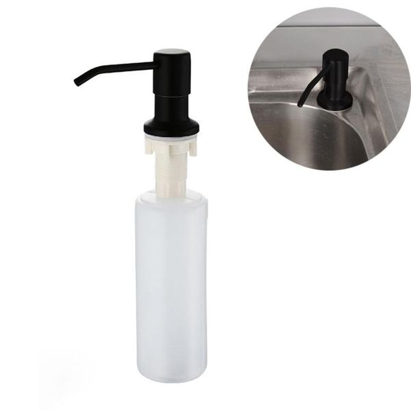 

liquid soap dispenser stainless steel pump head kitchen sink for