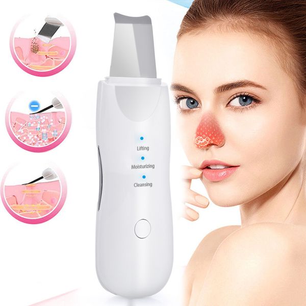 

rf&ems wrinkle beauty instrument+ultrasonic skin scrubber+electric blackhead remover+nano-ion water facial steamer+acne needle