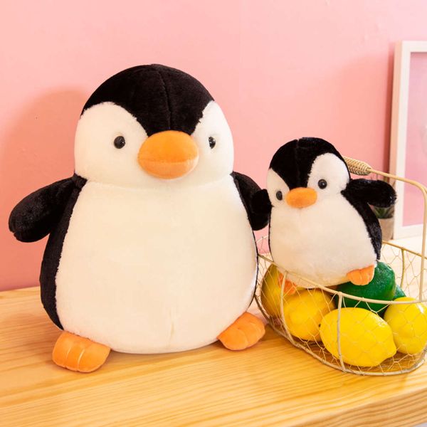 

queen cute little bed penguin plush sping toy pillow doll girl prent