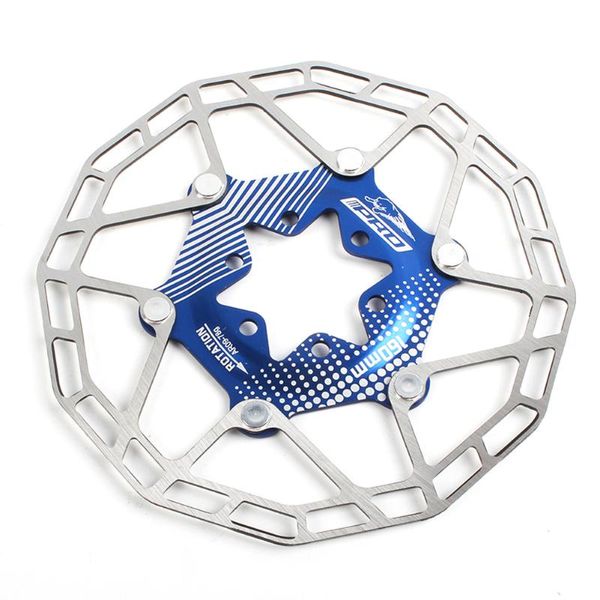 

bike brakes 160mm metal tool easy install safety lightweight durable accessory replacement plate with screws floating brake disc for bicycle