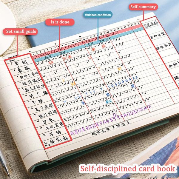 

notepads daily plan notebook student management experience chart this month's weekly work office stationery, Purple;pink