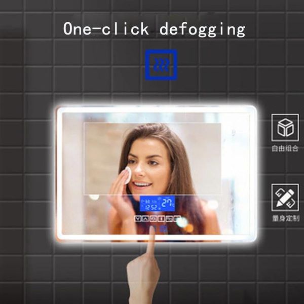 

mirrors vusum smart mirror led bathroom wall toilet touch screen