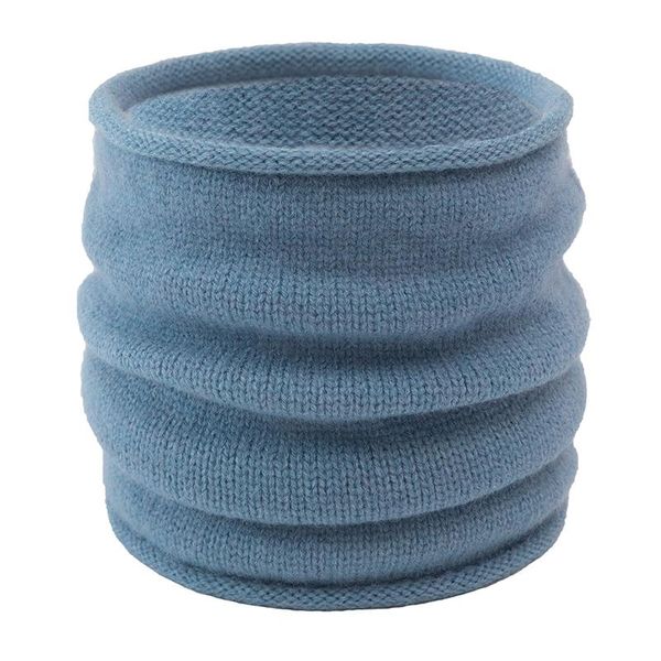 

scarves winter warm knitted scarf korean style outdoor casual cycling neck ring wraps bandana collar face woolen snood, Blue;gray