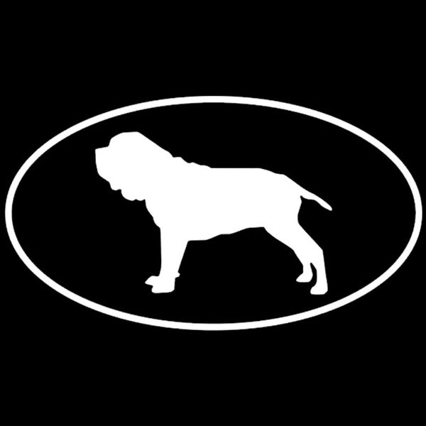 

16*8.9cm neapolitan mastiff dog car stickers fashion vinyl decal car styling truck