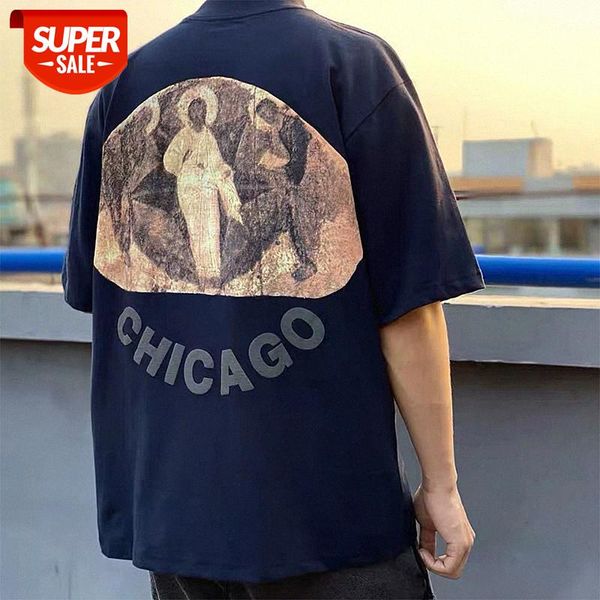

brand men's short sleeve t-shirt kanye foam printing essentials loose #f73t, White;black