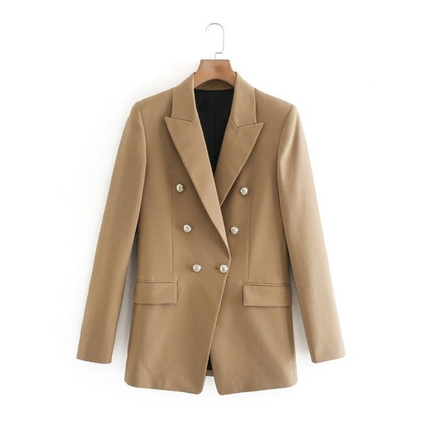 

women's suits & blazers 2021 double breasted casual suit coat high waist shorts set, White;black
