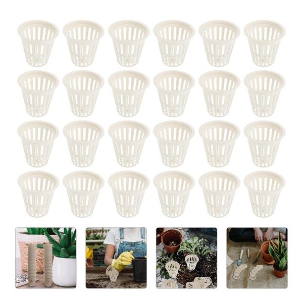 

planters & pots 50pcs hydroponic plant planting basket soilless cultivation baskets
