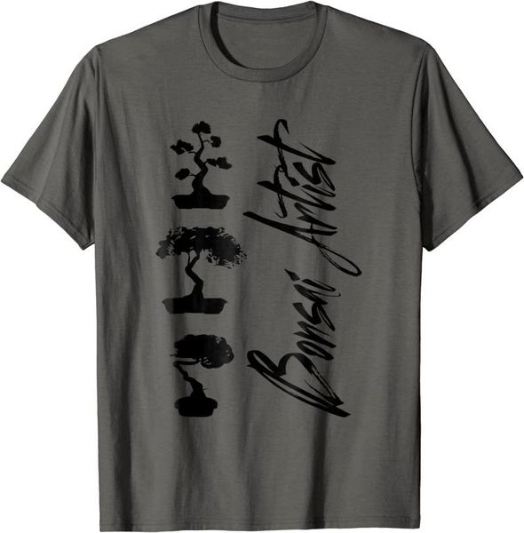

men's t-shirts 2021 summer t-shirt green plant art letter pattern printing high-quality cotton casual and simple oversized clothing, White;black