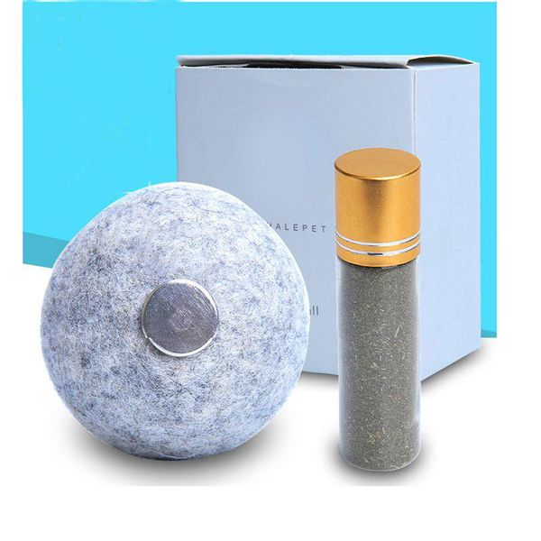 

cat toys ly pure wool addictive catnip ball funny artifact single catmint powder 5g healthy treats
