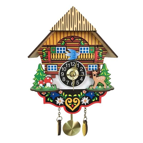 

wall clocks cuckoo clock, european style living room vintage clock