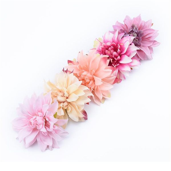 

artificial flowers 10cm decorative flowers wreaths fake plants stamen a cap silk gerbera ornamental flowerpot wedding ho qylbva