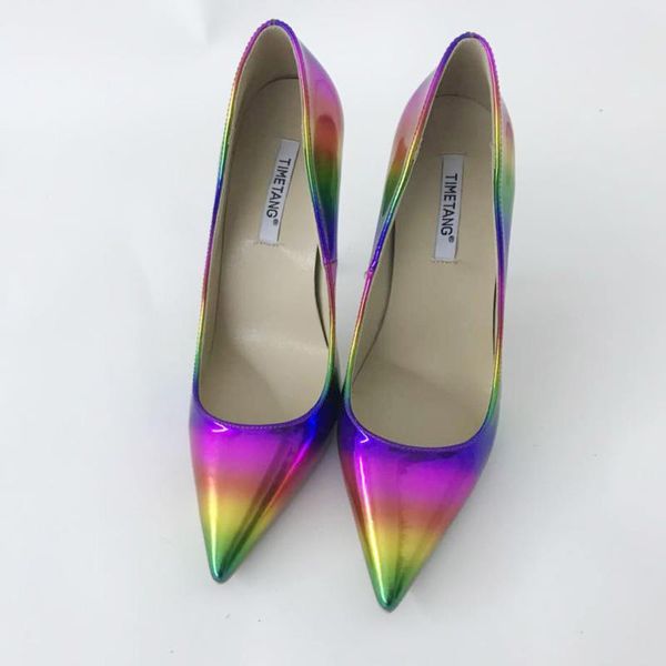 

dress shoes rainbow pointed shallow, Black