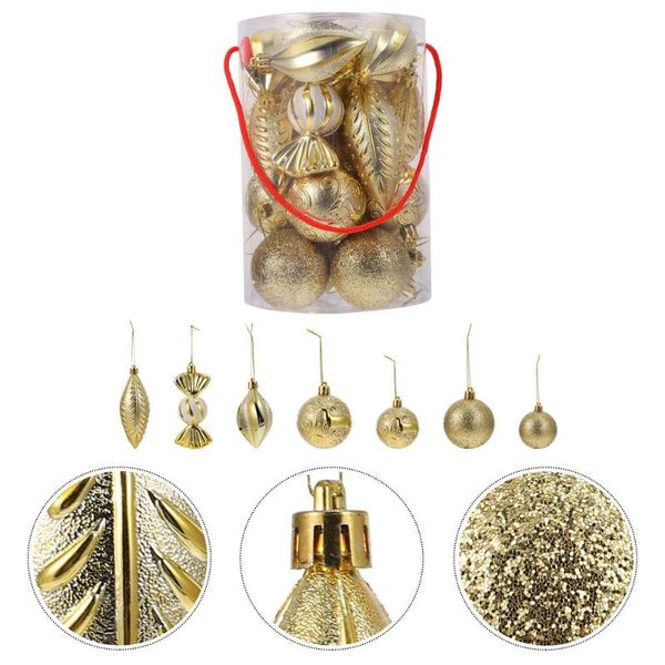 

party decoration 1 box christmas ornaments pendants xmas ornament tree