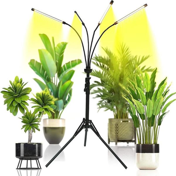 

4 head sunlike full spectrum phytolamps dc5v usb led grow light 40w flexible clip phyto lamp for plants flowers grow box