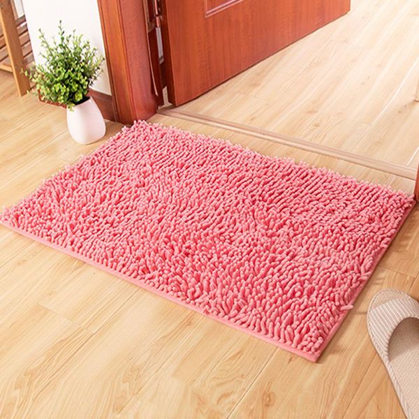 

carpets 40x60cm 5 colors modern fluffy anti-slip bathroom carpet soft durable shower mat doormat bedroom household decorative cushion