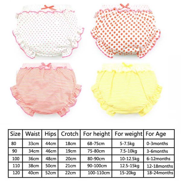 

panties cotton children's underpants polka dot printed bowknot thin baby, Camo
