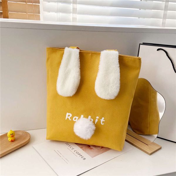 

hbp fashion 2021 trendy korean portable canvas shoulder versatile tote high capacity women's bag