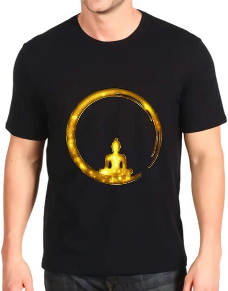 

men's t-shirts 2021 summer t-shirt zen enlightenment buddha japanese printed harajuku casual oversized clothing, White;black