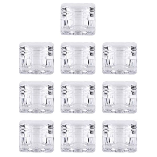 

storage bottles & jars 10pcs 5g empty cream cosmetic dispenser portable containers