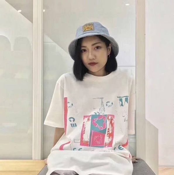 

2021 new t shirt men women 3d printing circulastion sign tees streetwear hip hop loose t-shirts awgb, White