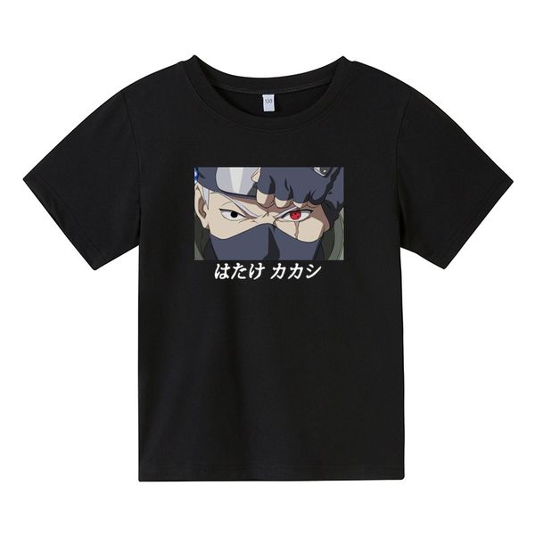 

janpan naruto anime kakashi t-shirt male t-shirt naruto- movie sweatshirts narutos kakashi action figure tee shirts men tee, White;black