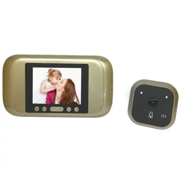 

doorbells 720p motion detection 160 degree wide angle video door phone peephole viewer