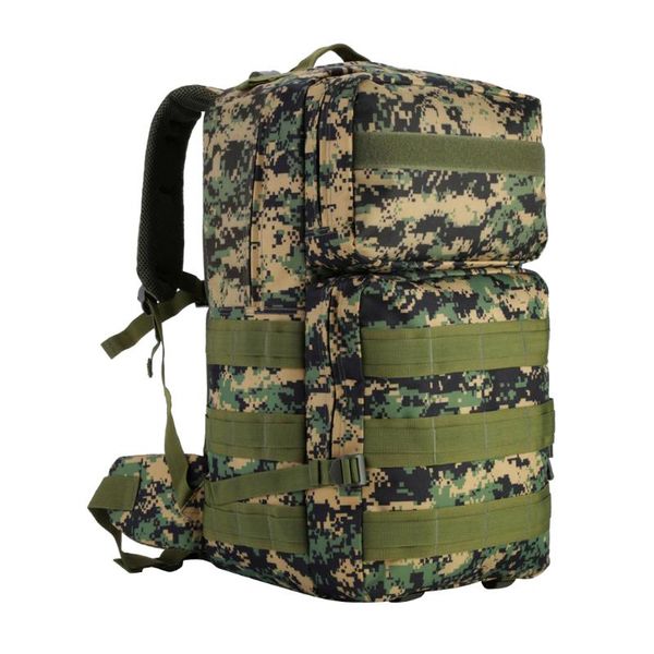 

55l waterproof breathable adjustable outdoor backpack travel hiking camping rucksack bag