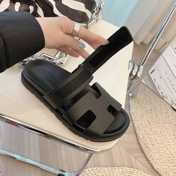 

2021  sgs viscose shoes round nose frosted anti slip black low sandals ysj