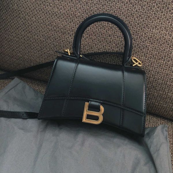 

2021 new leather net red axigo same type hourglass bag women's single shoulder cross carry fashion hand zlyluxury storage bags factory