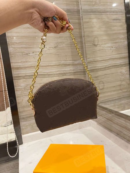 

classic presbyopia large-capacity cosmetic bag single shoulder messenger portable all-match clutch