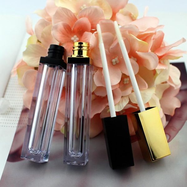 

storage bottles & jars 10/30/50pcs high class 6ml acrylic lip gloss bottle empty cosmetic oil refillable tube liquid lipstick container