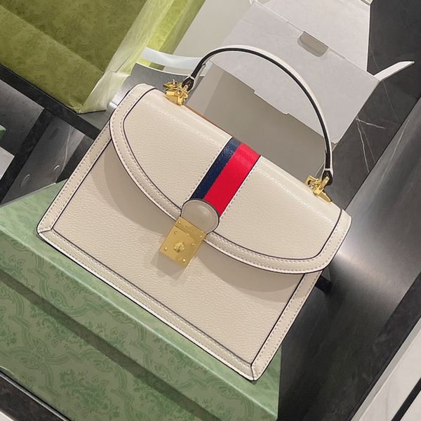 

genuine leather shoulder bags luxury designers italy brand classic red green stripes crossbody handbags fashion elling totes designer women