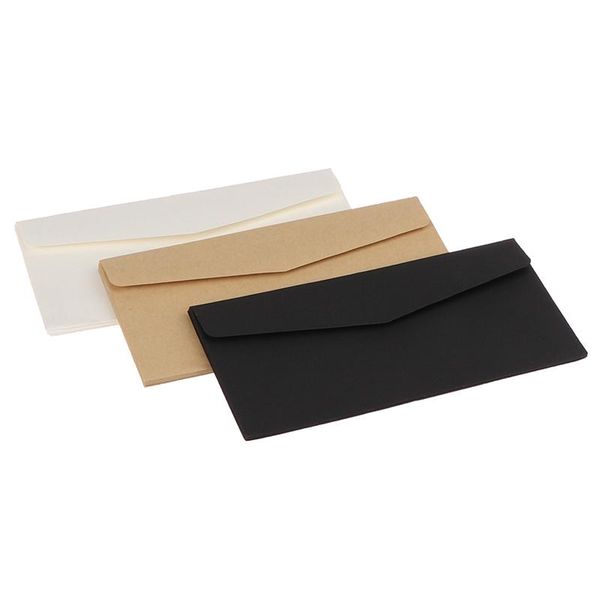 

10pcs classical blank mini paper window envelopes wedding invitation