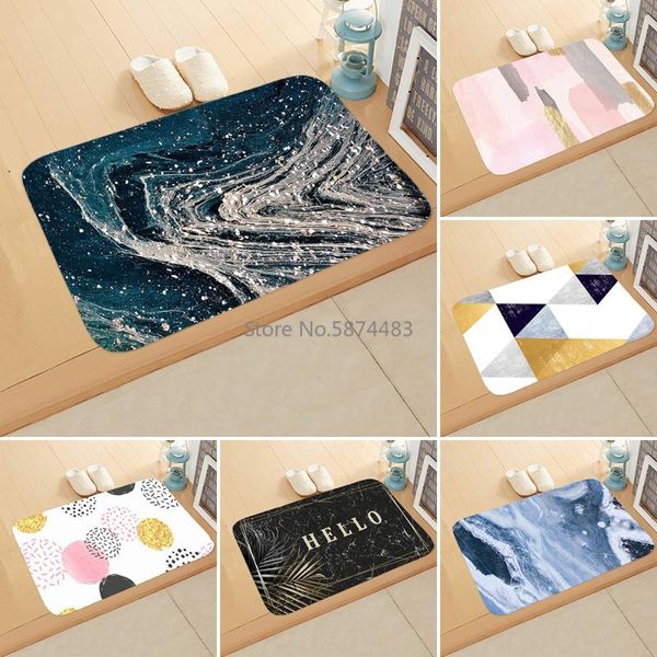 

bath mats abstract floor mat living room carpet simple 3d printing bedroom