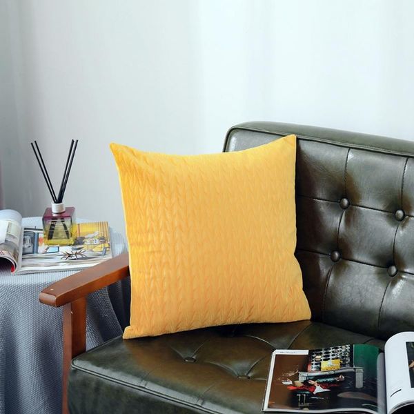 

cushion/decorative pillow luxury pleated velvet throw cover 18x18in square cushion covers pillowcase for sofa couch bed chair car u7ea
