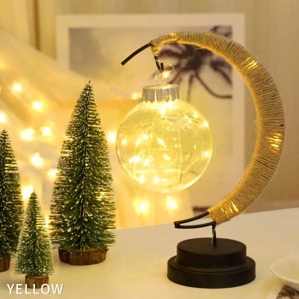 

led moon wishing ball shape night light kid gift cartoon create night light children's room led energy-saving lamp