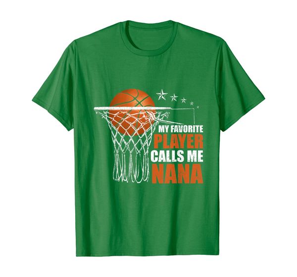 

My Favorite Player Calls Me Nana Basketball Player Gift T-Shirt, Mainly pictures