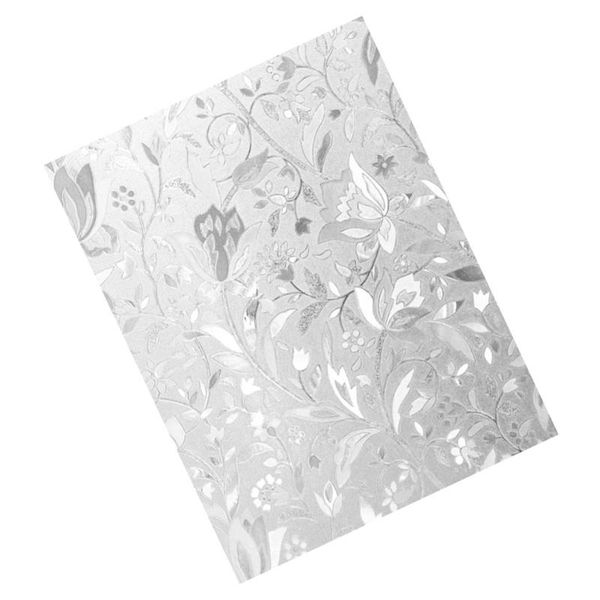 

window stickers 1pc static flower sticker no-glue glass film home decor