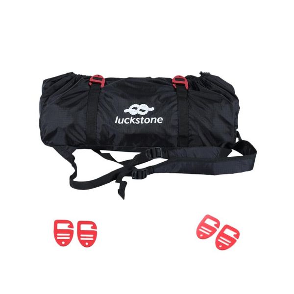 

tree arborist climbing storage bag backpack with 4pcs g hook webbing buckle