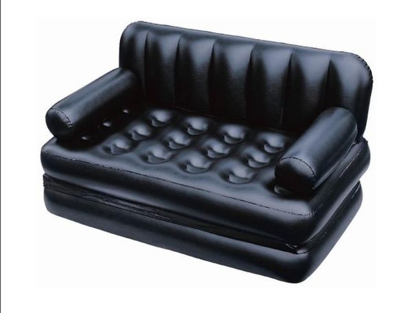

multi-purpose folding air flatable sofa bed lazy beach chair outdoor air cushion