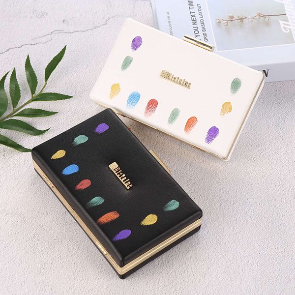 

diy painted soft surface design personalized small pu commuter hand chain dinner bridal evening bag