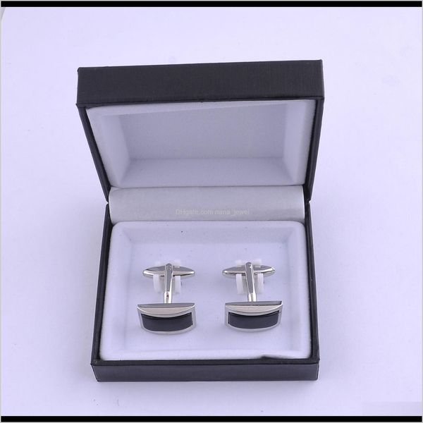 

grade black black velvet plastic cufflink box jewelry boxes gift box for cufflinks selling gpbgb zphun, Black;white
