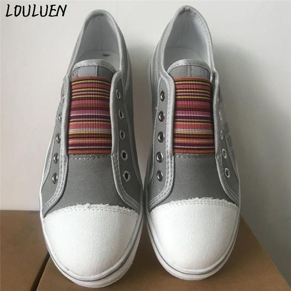 

louluen 2021 sandals personality casual shoes flat outdoor elastic band sneakers women's round toe bottes roman sandales #0905, Black